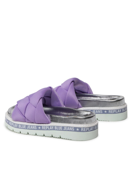 REPLAY Şlapi Replay Muddy Braid GWF81.000.C0021T Violet