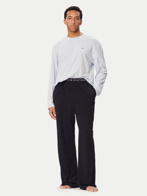 Tommy Hilfiger Tommy Hilfiger Pijama UM0UM03602 Azul claro Relaxed Fit