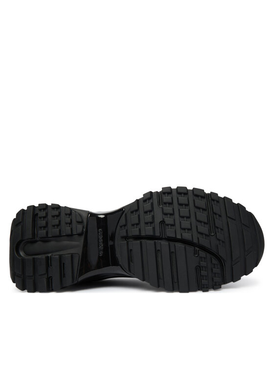 Calvin Klein Snīkeri Calvin Klein Hike Runner Laceup Tech Mix YM0YM01417 Melns