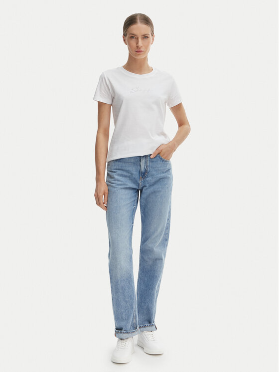 BOSS BOSS Футболка C_Esogo_2 50538826 Білий Regular Fit