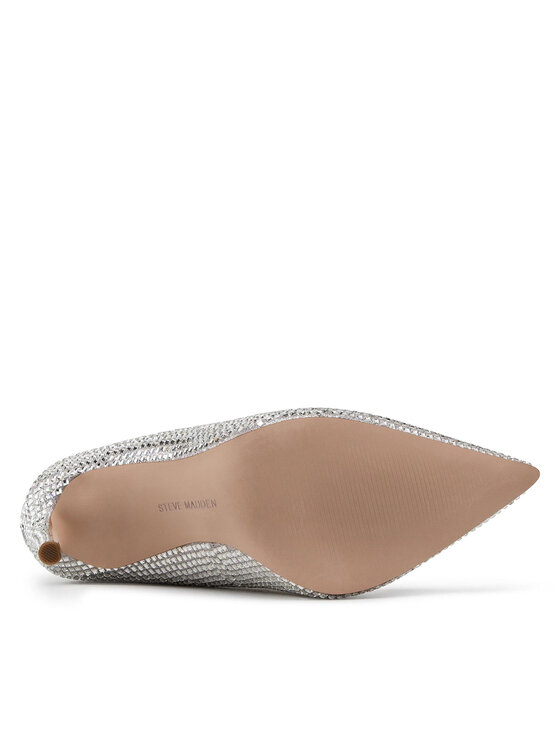 Steve Madden Туфлі на шпильці Steve Madden Vivie SM11001618-02003-998 Срібний