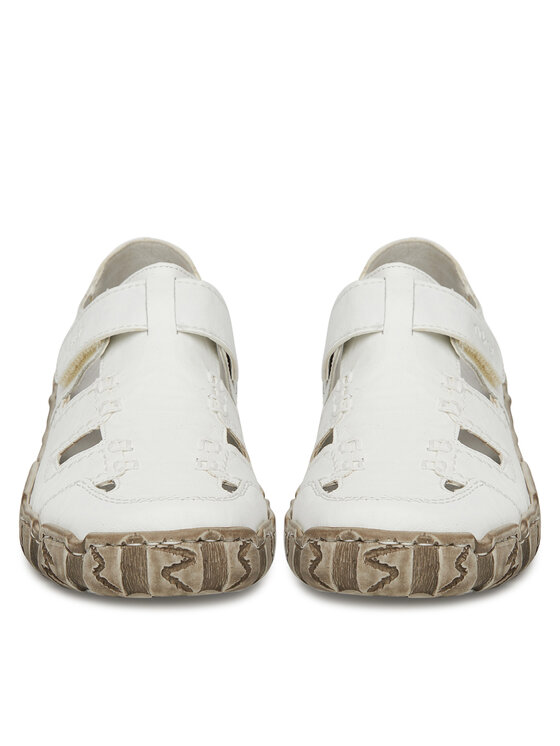 Rieker Polobotky Rieker L0362-80 Bílá