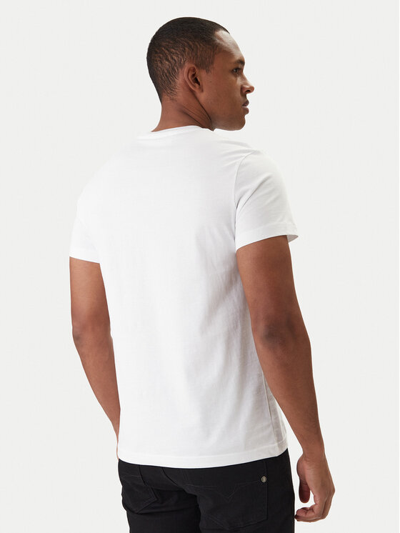 Versace Jeans Couture Versace Jeans Couture Camiseta 80GAHT00 CJ00T Blanco Regular Fit