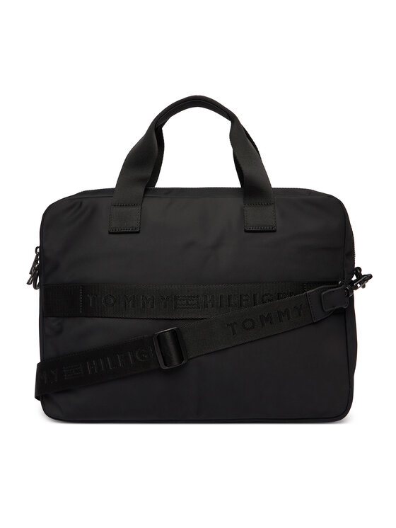 Tommy Hilfiger Bolso Para portátil Tommy Hilfiger Th Repreve Computer Bag AM0AM14149 Negro