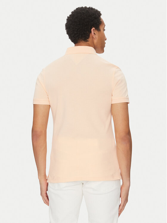 Tommy Hilfiger Tommy Hilfiger Polo marškinėliai 1985 MW0MW17771 Koralų Slim Fit