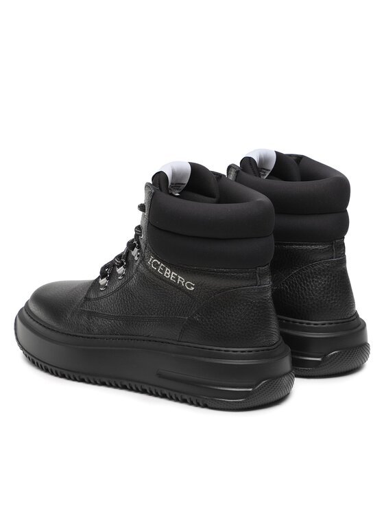 Iceberg Botines planos Iceberg Comb IU164302 Negro