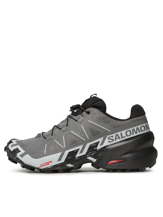 Salomon Взуття для бігу Salomon Speedcross 6 L41738000 Сірий