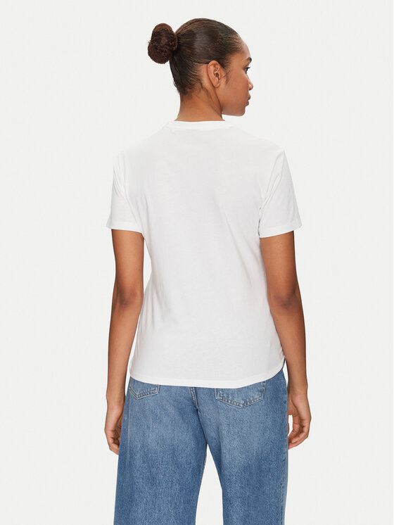 HUGO HUGO Футболка Damacia 50535491 Білий Regular Fit
