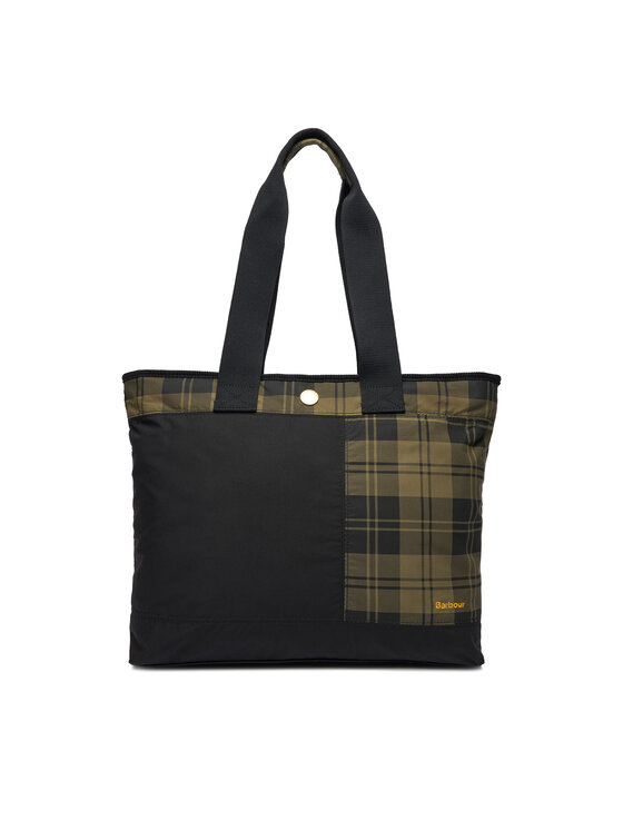 Barbour Ročna torba Barbour Mya Patchwork LBA0484BK11 Črna