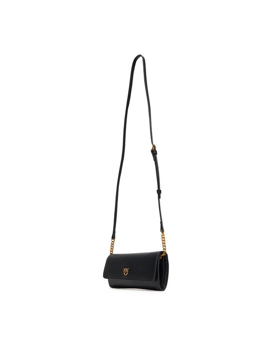 PINKO Kabelka PINKO Love Tiny Brids Wallet C AI 25-26 PCPL 103765 A0F1 Čierna