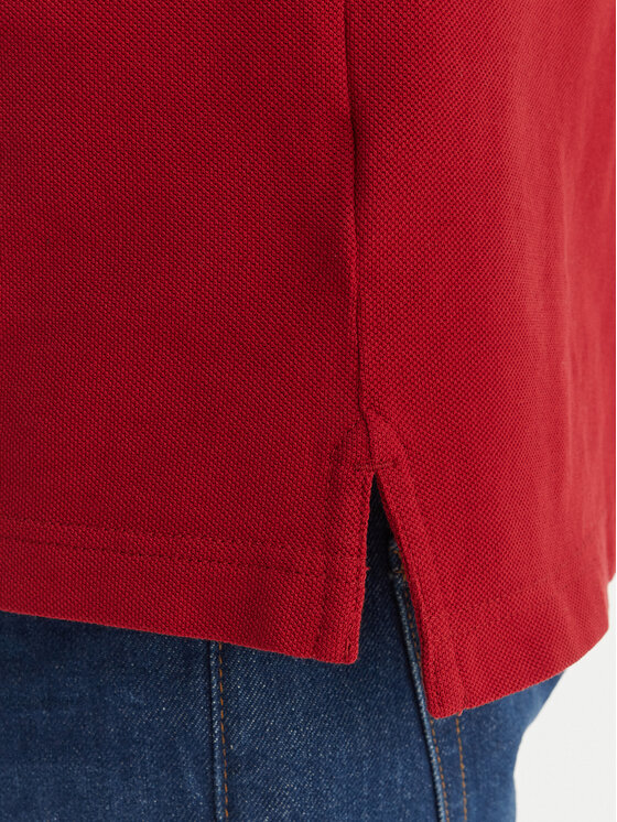 Tommy Hilfiger Tommy Hilfiger Polo Pique MW0MW42750 Rojo Regular Fit
