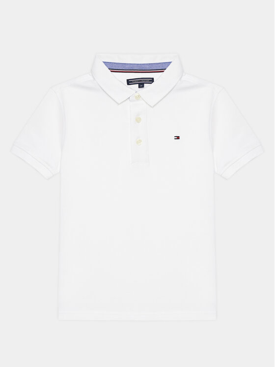 Tommy Hilfiger Tommy Hilfiger Polo majica KB0KB03975 Bela Regular Fit