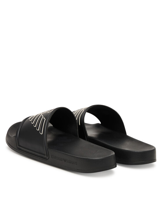 Emporio Armani Шльопанці Emporio Armani EX000042 AF22189 MZ680 Чорний