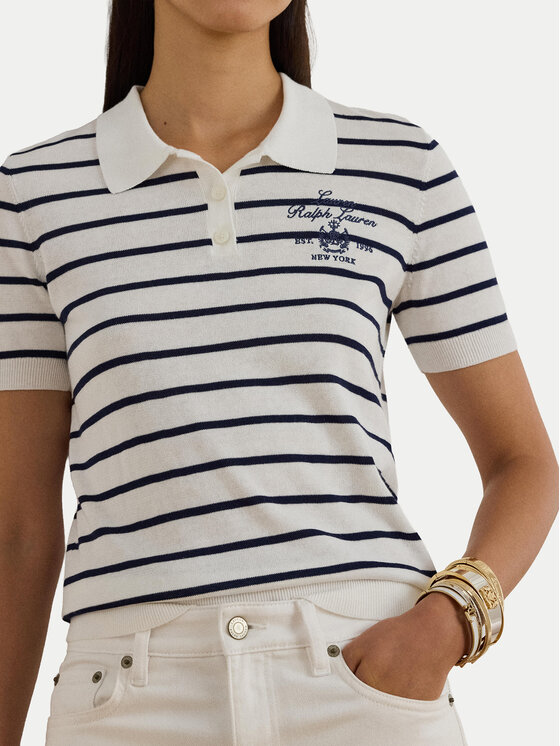 LAUREN RALPH LAUREN LAUREN RALPH LAUREN Polo 200P03506001 Blanco Slim Fit