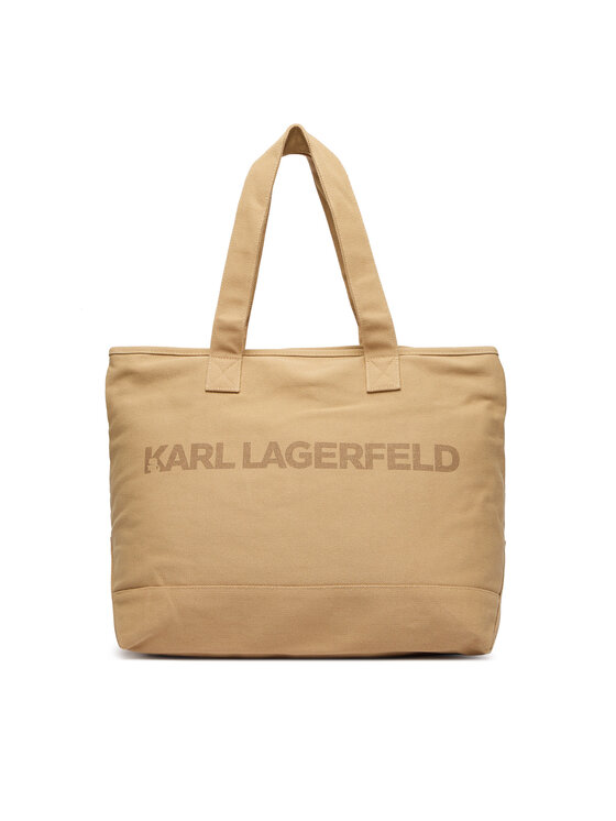KARL LAGERFELD Kabelka KARL LAGERFELD B2W50099 Béžová