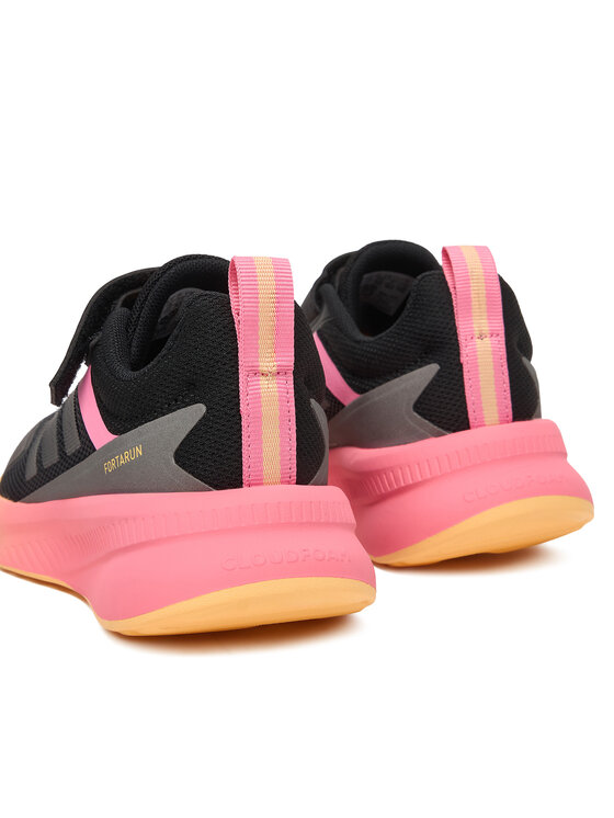 adidas Sneakers adidas Fortarun 4.0 El C JR9831 Negru