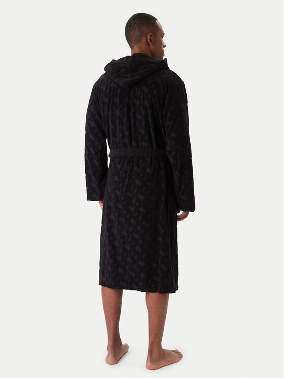 BOSS BOSS Albornoz Fashion Robe 50479411 Negro