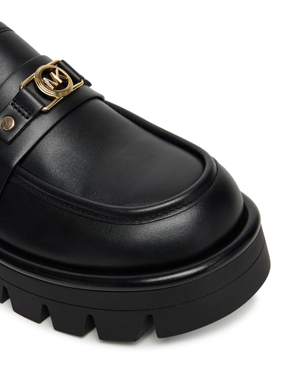 MICHAEL Michael Kors Loaferek MICHAEL Michael Kors Mandy 40T5MAFP1L Fekete