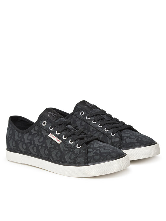 Calvin Klein Jeans Tenisice Calvin Klein Jeans Ess Vulc Low Mg Cv Mono YM0YM01368 Crna
