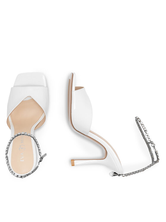 Eva Minge Sandales Eva Minge STEPHANIE-V1051L-01 Balts