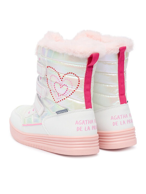 Agatha Ruiz de la Prada Μπότες Χιονιού Agatha Ruiz de la Prada 251991 S Λευκό