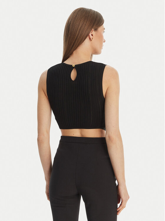 Elisabetta Franchi Elisabetta Franchi Топ TK-76S-61E2-V250 Чорний Regular Fit
