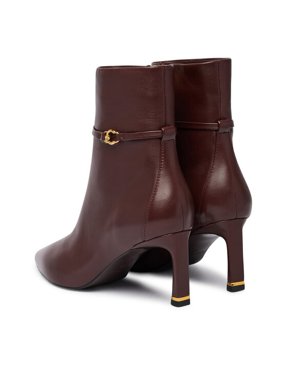 Coccinelle Μποτάκια Coccinelle C-Look E4 VTK 11 01 01 Μπορντό