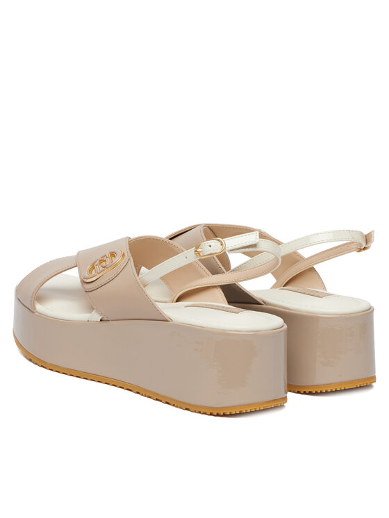 Liu Jo Босоніжки Liu Jo Flo 03 SA6141 P0102 Бежевий