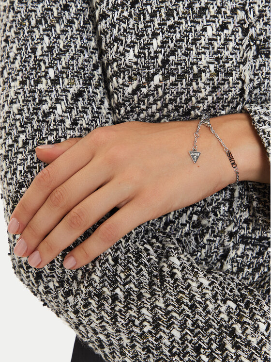 Guess Rokassprādze Guess JUBB04 414JW Sudraba