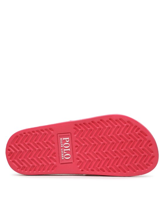Polo Ralph Lauren Chanclas Polo Ralph Lauren Polo Slide 809892945003 Rosa