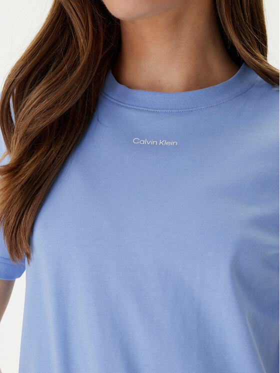 Calvin Klein Calvin Klein Camiseta 20s Classic Logo LV147C857G Azul Regular Fit