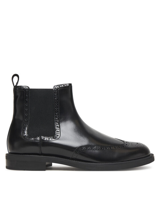 Tommy Hilfiger Jātnieku stila puszābaki Tommy Hilfiger Hilfiger Vogue FM0FM05765 Melns