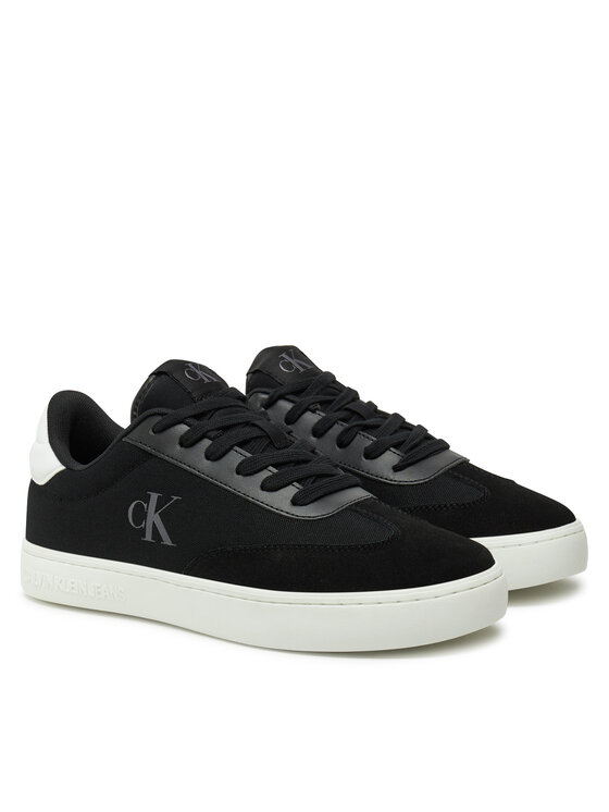 Calvin Klein Jeans Αθλητικά Calvin Klein Jeans Classic Cupsole Low Mix Mg YM0YM01169 Μαύρο