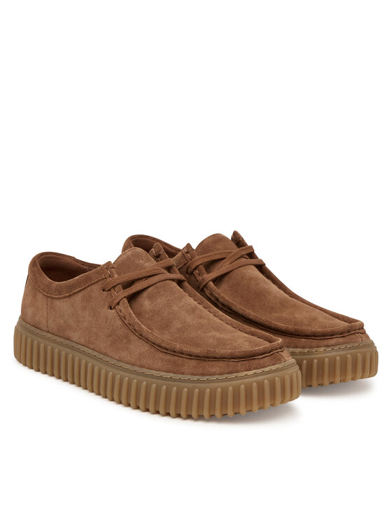 Clarks Туфлі Clarks Torhill Lo 26187376 Коричневий