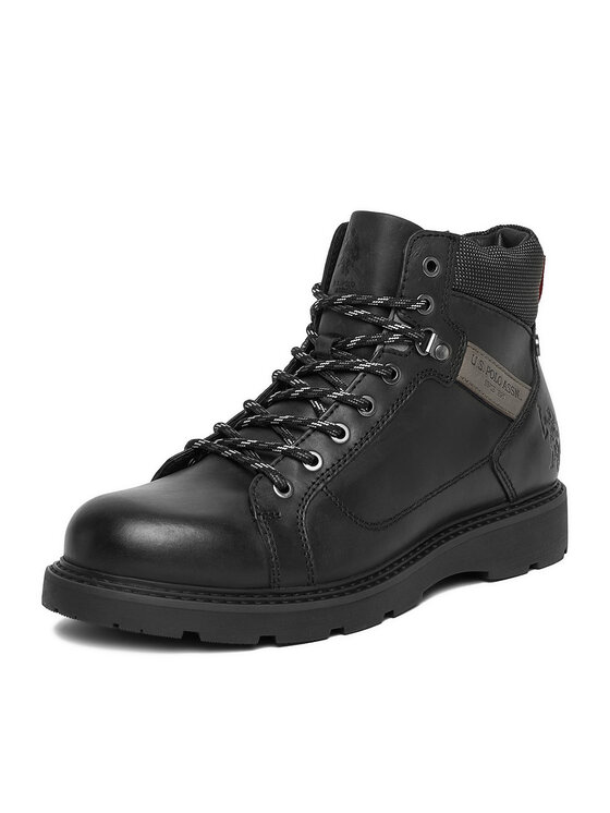 U.S. Polo Assn. Черевики U.S. Polo Assn. EO-PATRIZ003M/ELN1 Чорний