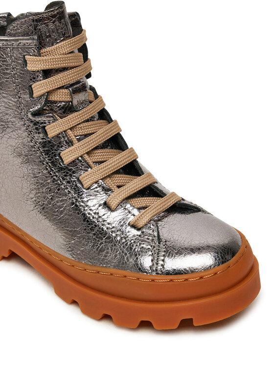 Camper Šnurovacia obuv Camper K900179-020 S Sivá