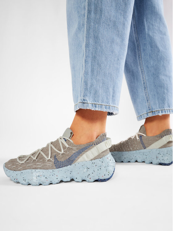 Nike Sneakersy Nike Space Hippie 04 CD3476 101 Szary