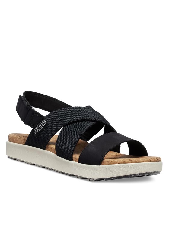 Keen Босоніжки Keen Elle Criss Cross 1028627 Чорний