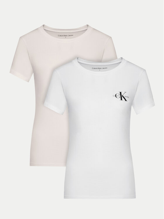 Calvin Klein Jeans Calvin Klein Jeans Set t-shirt majica﻿ J20J219734 Šarena Slim Fit