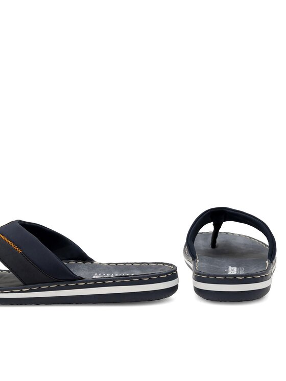 Rieker Japonki Rieker 21097-14 Granatowy
