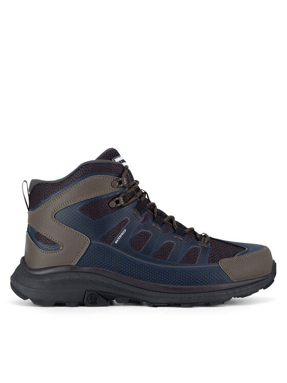 Hunter Trekingová obuv Hunter PEAK RT MID WP Tmavomodrá