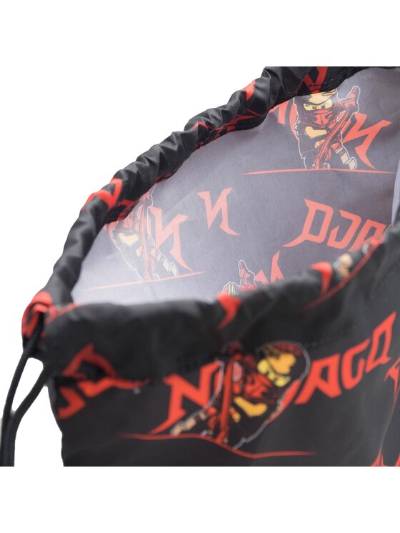 LEGO Vak na stahovací šňůrky LEGO DRAWSTRING BAG 10034-2302 Červená
