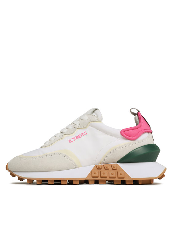 Iceberg Sneakersy Iceberg ID1865 Biały