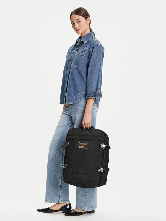 LOVE MOSCHINO Nahrbtnik LOVE MOSCHINO JC4200PP1NLN100A Črna