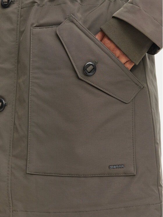 G-STAR G-STAR Куртка парка D29996-D908 Сірий Slim Fit
