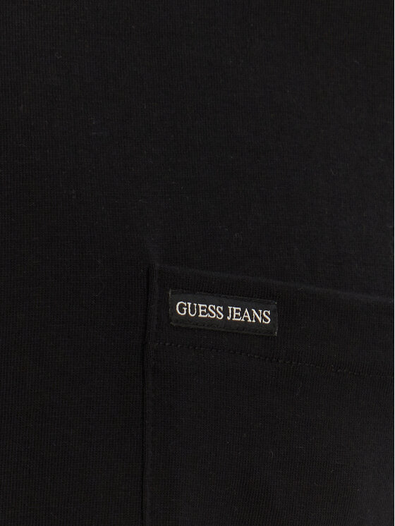 Guess Jeans Guess Jeans Футболка M5RI74 K8FQ4 Чорний Regular Fit