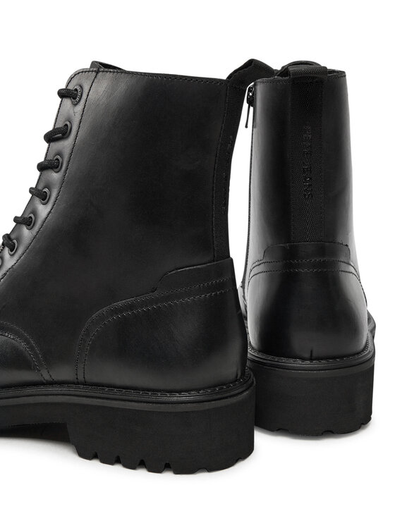 Pepe Jeans Outdoorová obuv Pepe Jeans Durham Combat PMS50254 Čierna