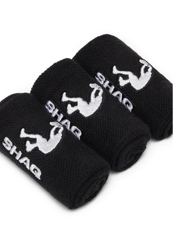 SHAQ Kratke nogavice Shaq AS_SHQ_H_001Z_SS25 (3-PACK) Črna