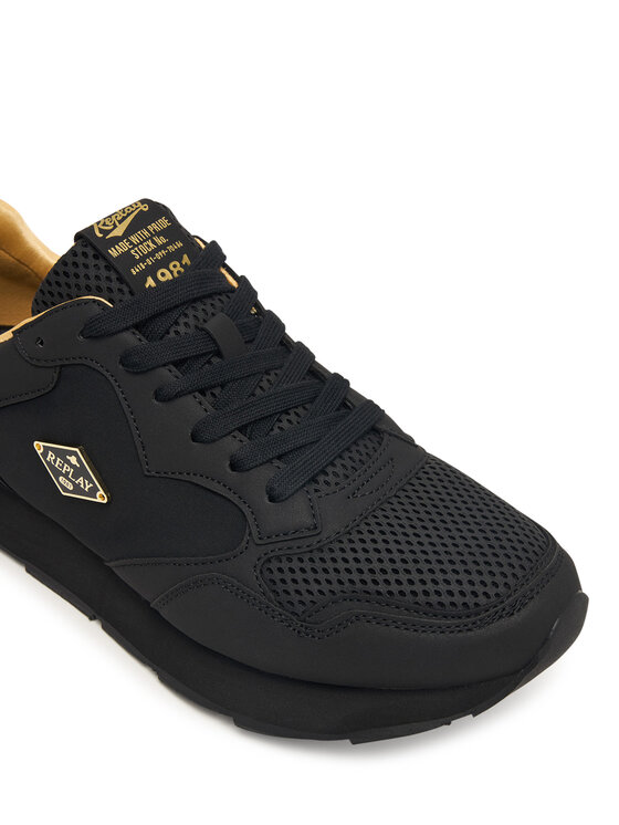REPLAY Sneakersy REPLAY GMS68 .000.C0115S Czarny