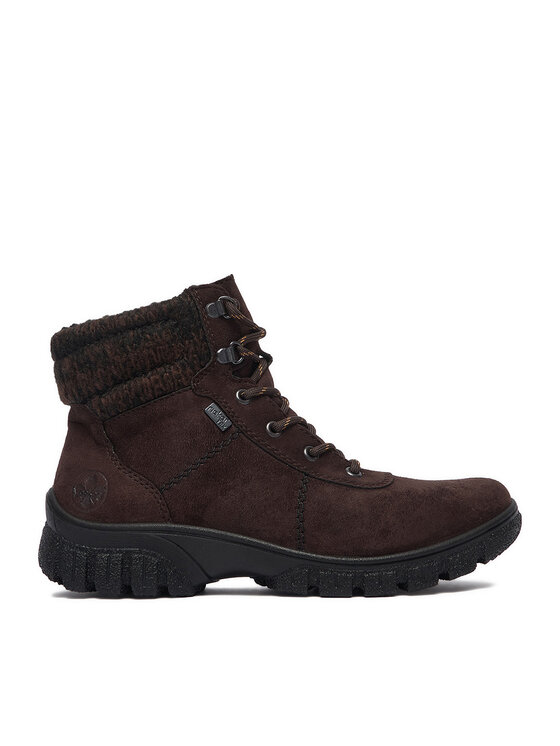 Rieker Schnürschuhe Rieker CEO-Z7220-25 Dunkelbraun